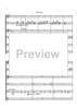 Variations on A four Note Theme - Score