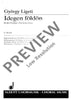Igeden földön - Choral Score