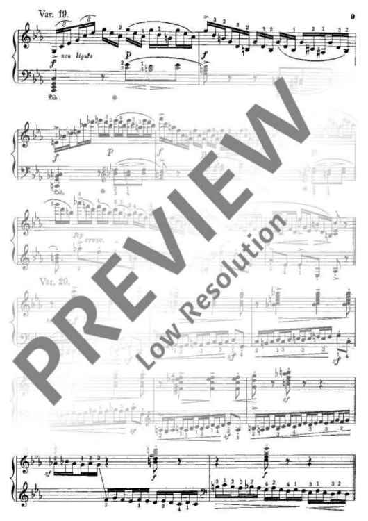 32 Variations C Minor Sheet Music For Piano Sheet Music Now