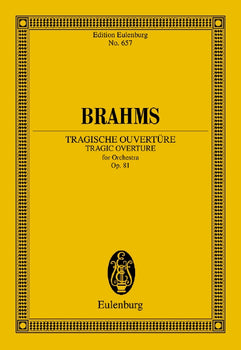 Tragic Overture in D minor - Full Score
