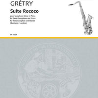 Suite Rococo - Piano Score and Solo Part