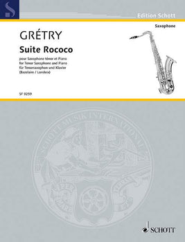 Suite Rococo - Piano Score With Solo Part