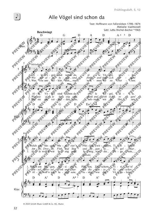 Alle Vögel sind schon da