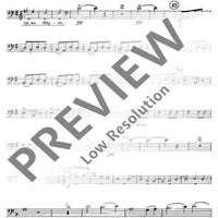 Ein heller Tag bricht an - Cello/double Bass