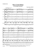Bear Creek Bebop for String Orchestra - Score