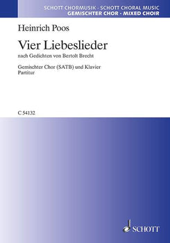 Vier Liebeslieder - Score