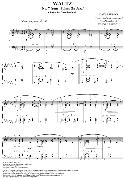 No. 7: Waltz