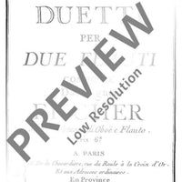 Six Duets - Performing Score