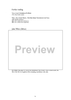Notes and Contents - Bonus Material