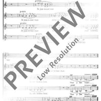 Drei französische Chöre - Choral Score