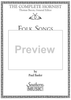 Folk Songs From the British Isles - Piano