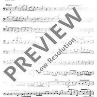 Ouverture à 7 in C major - Basso Continuo