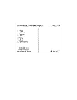 Modeste Mignon - Set of Parts