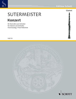 Clarinet Concerto - Piano Score With Solo Part