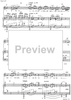 Tres moments intims - Score
