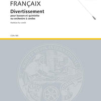 Divertissement - Score