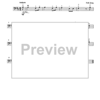 Suzuki Bass School, Volume 1 - Bass Part