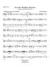 Favorite Wedding Marches - F Horn 2