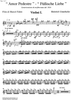 Amor pedestre- Fuessische Liebe [set of parts] - Violin 1