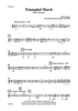 Triumphal March from Caractacus - F Horn 3