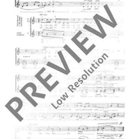 Ballad of the clown - Choral Score