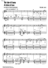 Tal clar di luna - Score