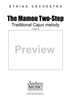 The Mamou Two-Step - Full Score
