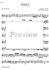 Three Part Sinfonia No.14 BWV 800 Bb Major - Tenor Saxophone