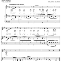 Below in the Valley (Da unten im Tale)