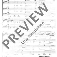 A Red, Red Rose - Choral Score