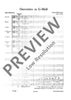 Overture G minor - Full Score