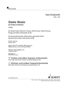 Dame Music - Violin 1/High C Instrument/High Bb Instrument