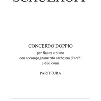 Concerto doppio - Full Score