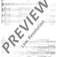 Drei französische Chöre - Choral Score