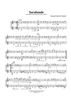 Sarabande - from Suite #4 in D minor for piano, 2nd set