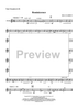 Reminiscence - Tenor Saxophone