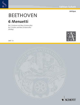 6 Menuetti - Score