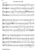 Iste sanctus pro lege - Score