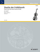 Duette der Frühklassik - Performing Score