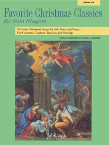 Favorite Christmas Classics for Solo Singers (Medium Low) - Book & MP3