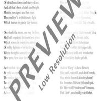 She Walks in Beauty - Choral Score