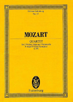 String Quartet F major - Full Score