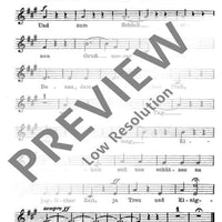 An der schönen blauen Donau - Alto