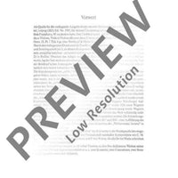 Concerto (Quintett) Eb major - Score