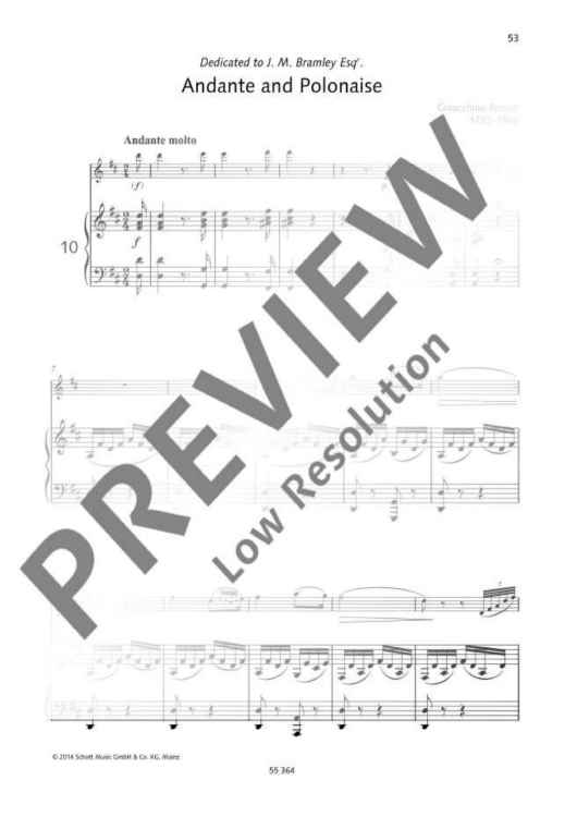 Andante and Polonaise