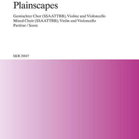 Plainscapes - Vocal And Performing Score