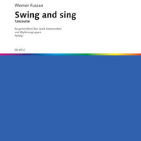 Swing and sing - Score