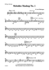 Melodies Mashup No. 1 - Bass Clarinet