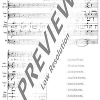 Dix Chansons Françaises - Score