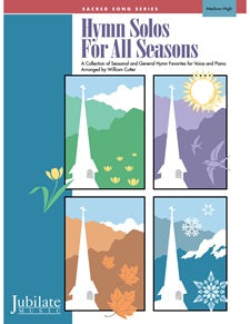 Hymn Solos for All Seasons (Medium High) - Book with MP3